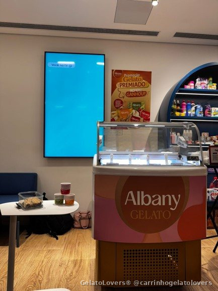 Carrinho de gelato para eventos — Albany
