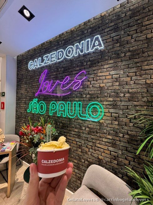 Carrinho de gelato para festas — Calzedonia