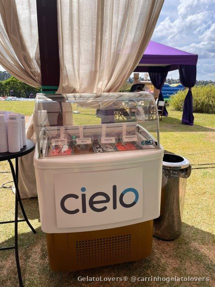 Carrinho de gelato para eventos — Cielo