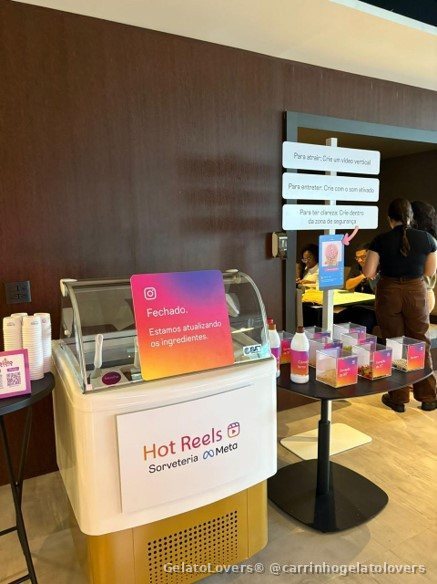 Gelato para eventos corporativos — Meta