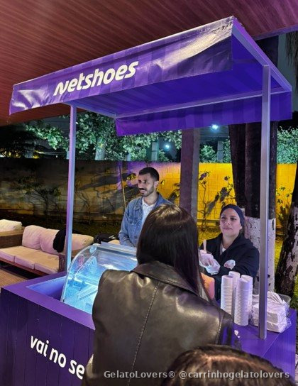 Carrinho de gelato para casamentos — Netshoes