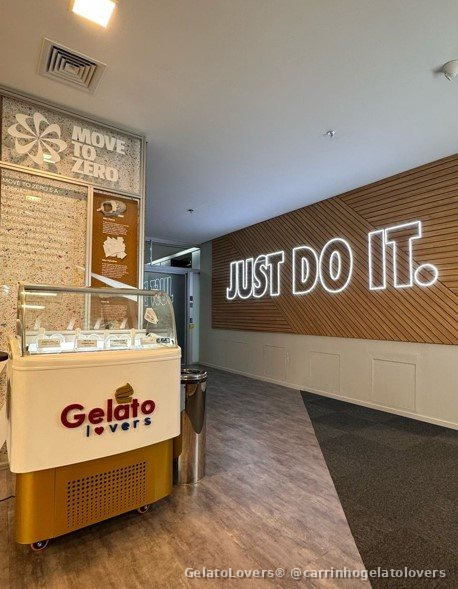 Carrinho de gelato para festas — Nike