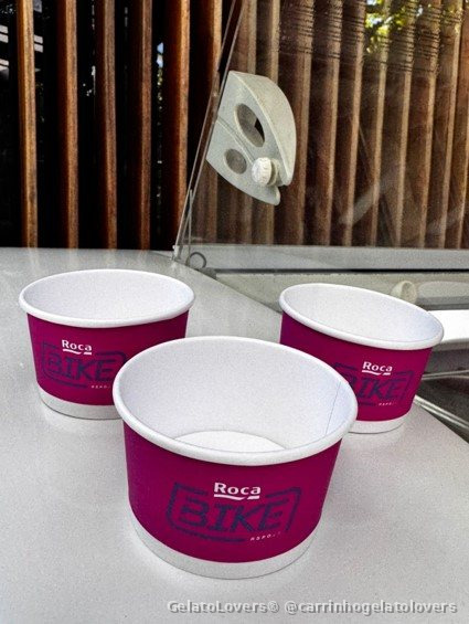 Carrinho de gelato para casamentos — Roca