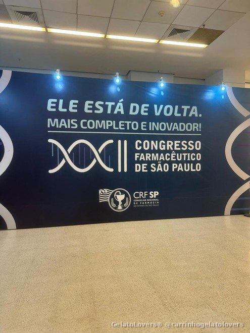 Carrinho de gelato para eventos — Sanofi