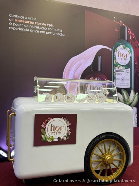 Carrinho de gelato para eventos — Ypê