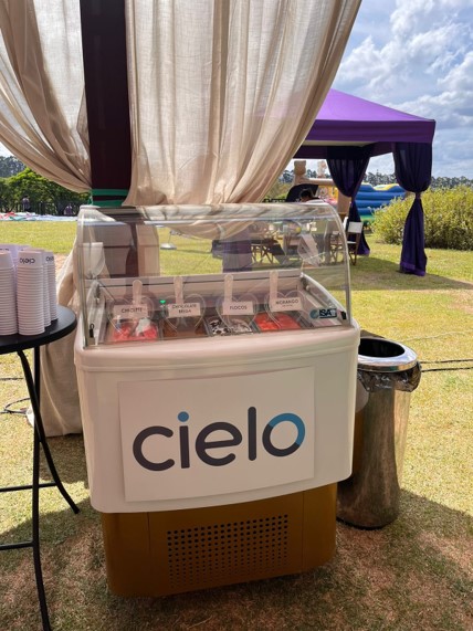 Gelato para eventos corporativos — Mini Carrinho